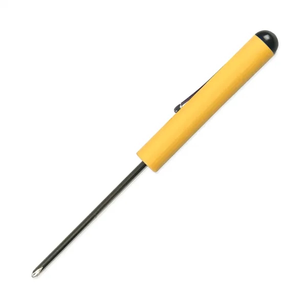 5.5"W x 0.5" Diameter Phillips head screwdriver with a button top... from ASI 54040 Fey Promo / Mi Line by Fey