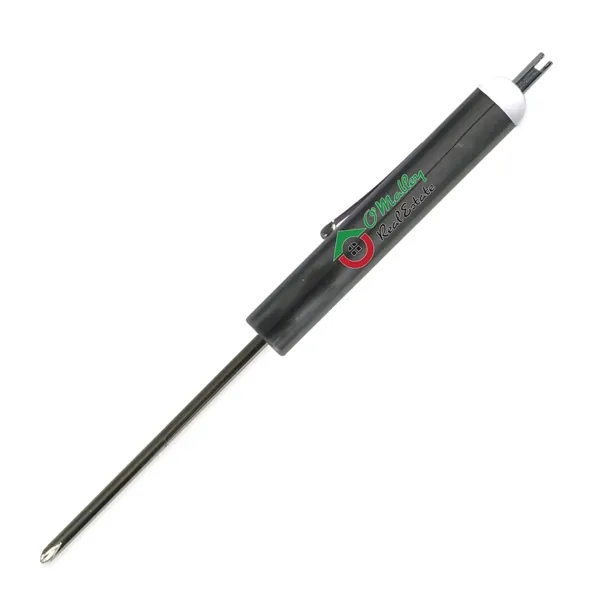5.87"W x 0.5" Daimeter Phillips head screwdriver with a button top... from ASI 54040 Fey Promo / Mi Line by Fey
