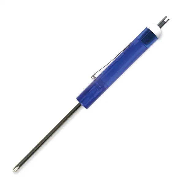 5.87"W x 0.5" Daimeter Phillips head screwdriver with a button top... from ASI 54040 Fey Promo / Mi Line by Fey