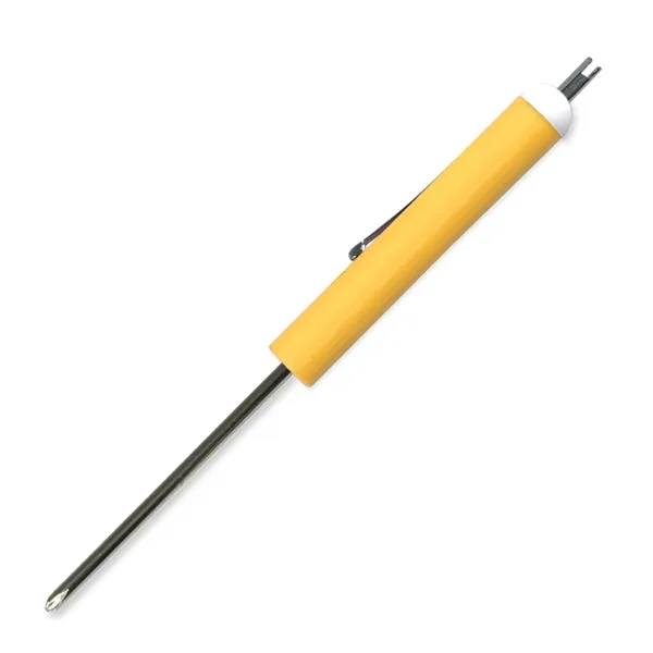 5.87"W x 0.5" Daimeter Phillips head screwdriver with a button top... from ASI 54040 Fey Promo / Mi Line by Fey