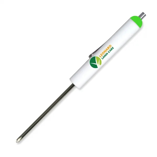 5.68"W x 0.5"D Phillips blade screwdriver with a magnetic top... from ASI 54040 Fey Promo / Mi Line by Fey