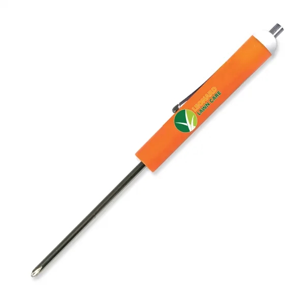 5.68"W x 0.5"D Phillips blade screwdriver with a magnetic top... from ASI 54040 Fey Promo / Mi Line by Fey