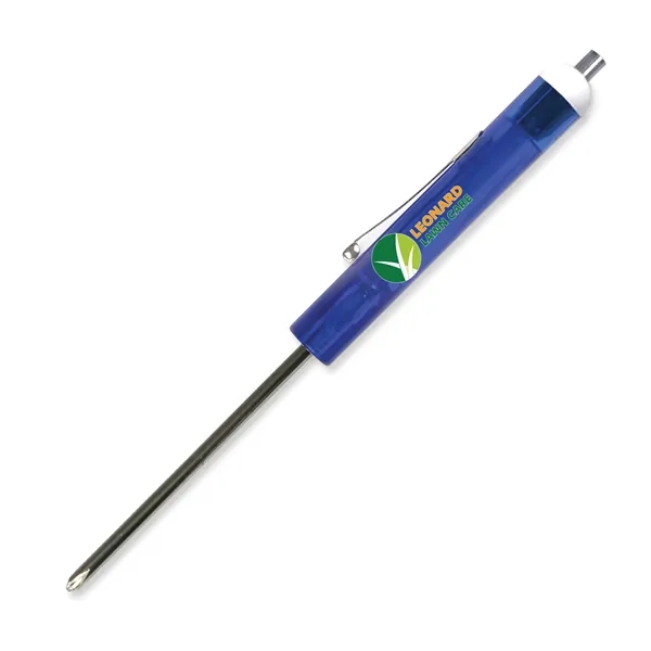 5.68"W x 0.5"D Phillips blade screwdriver with a magnetic top... from ASI 54040 Fey Promo / Mi Line by Fey