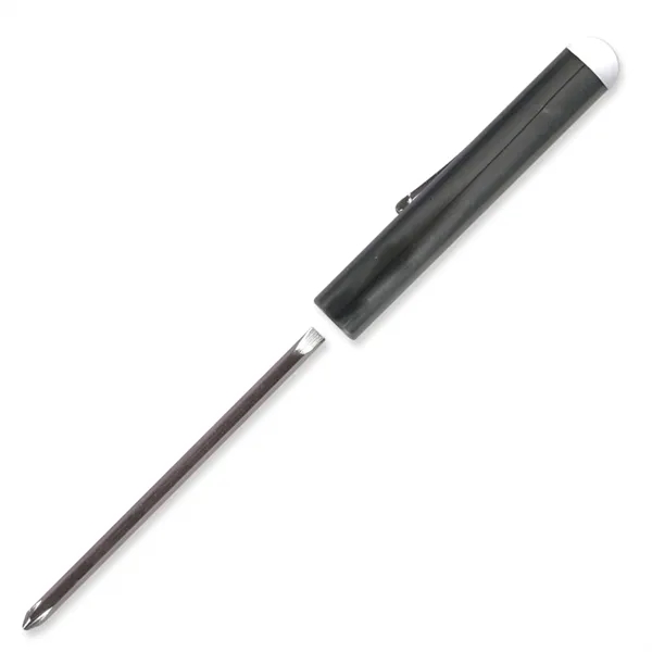 5.12" x 0.5" Diameter reversible flat blade screwdriver with Phillips head... from ASI 54040 Fey Promo / Mi Line by Fey