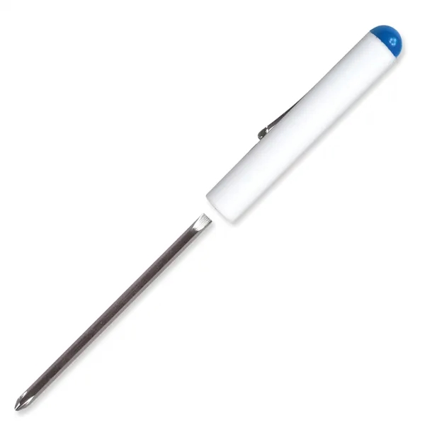 5.12" x 0.5" Diameter reversible flat blade screwdriver with Phillips head... from ASI 54040 Fey Promo / Mi Line by Fey
