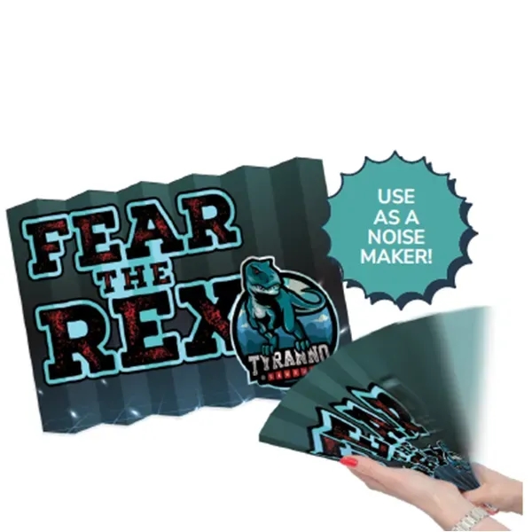 Foldable 13"x19" fan banners boost visibility, cheer crowds & double as... from ASI 43530 California Tattoos