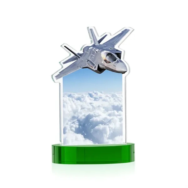 Top Gun VividPrint™ Award on Alberton Base - Green... from ASI 84592 St Regis Group / St Regis