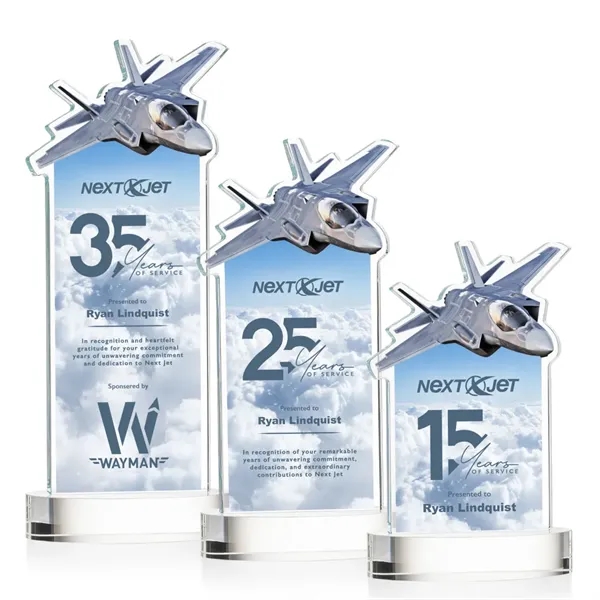 Top Gun VividPrint™ Award on Alberton Base - Clear... from ASI 84592 St Regis Group / St Regis