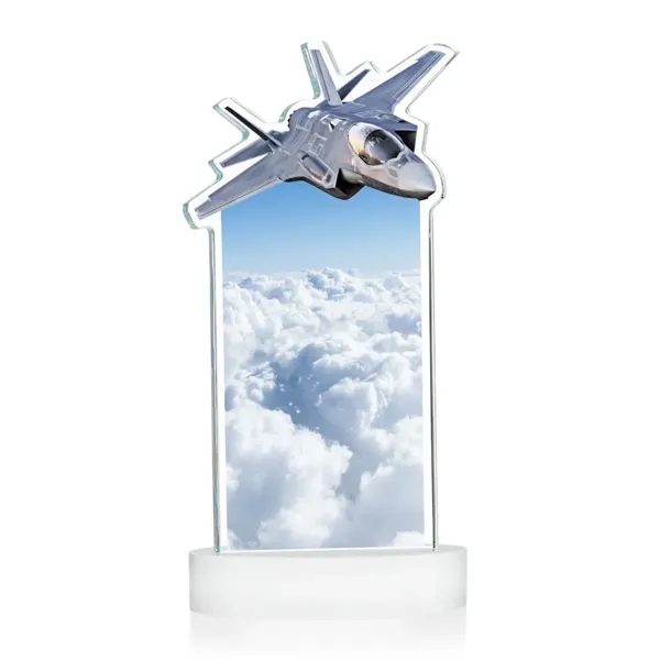 Top Gun VividPrint™ Award on Alberton Base - White... from ASI 84592 St Regis Group / St Regis