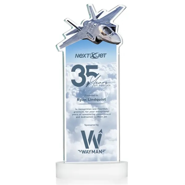Top Gun VividPrint™ Award on Alberton Base - White... from ASI 84592 St Regis Group / St Regis
