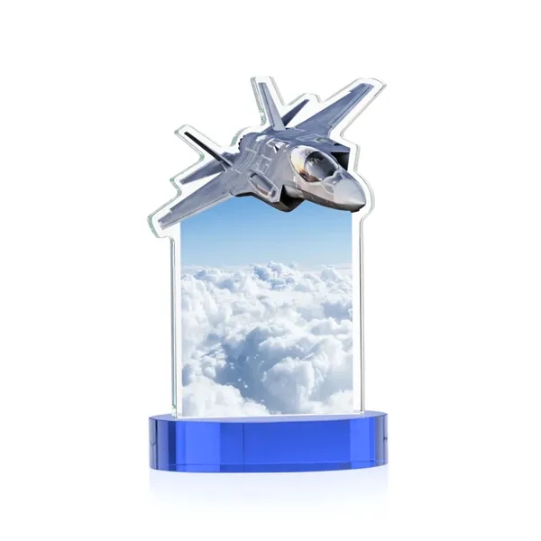 Top Gun VividPrint™ Award on Alberton Base - Sky Blue... from ASI 84592 St Regis Group / St Regis