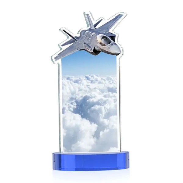 Top Gun VividPrint™ Award on Alberton Base - Sky Blue... from ASI 84592 St Regis Group / St Regis