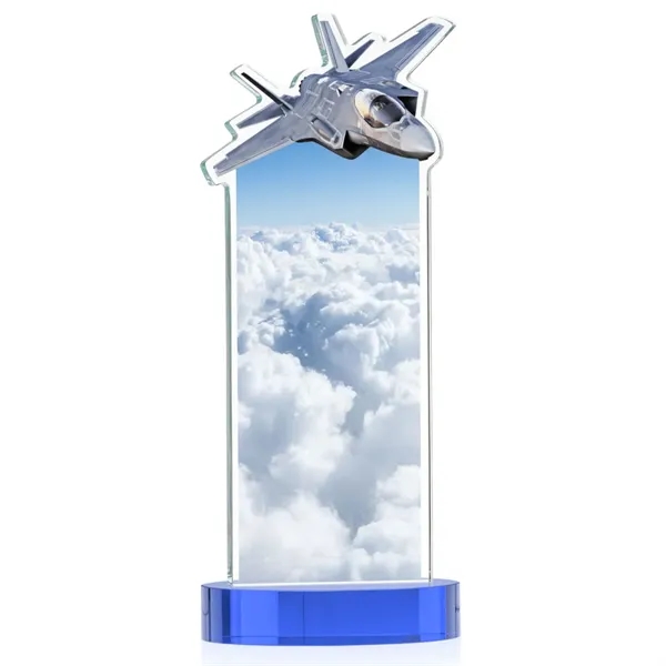 Top Gun VividPrint™ Award on Alberton Base - Sky Blue... from ASI 84592 St Regis Group / St Regis