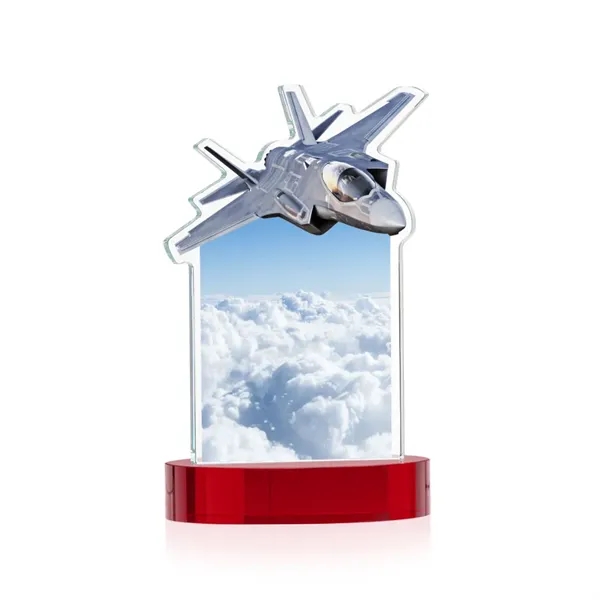 Top Gun VividPrint™ Award on Alberton Base - Red... from ASI 84592 St Regis Group / St Regis