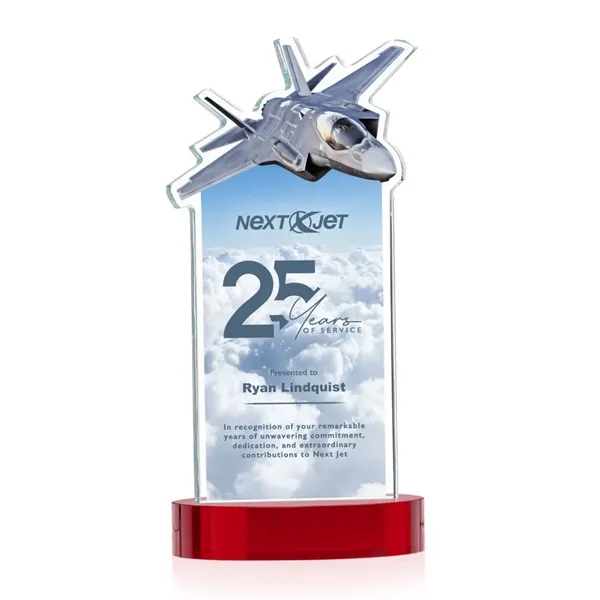 Top Gun VividPrint™ Award on Alberton Base - Red... from ASI 84592 St Regis Group / St Regis