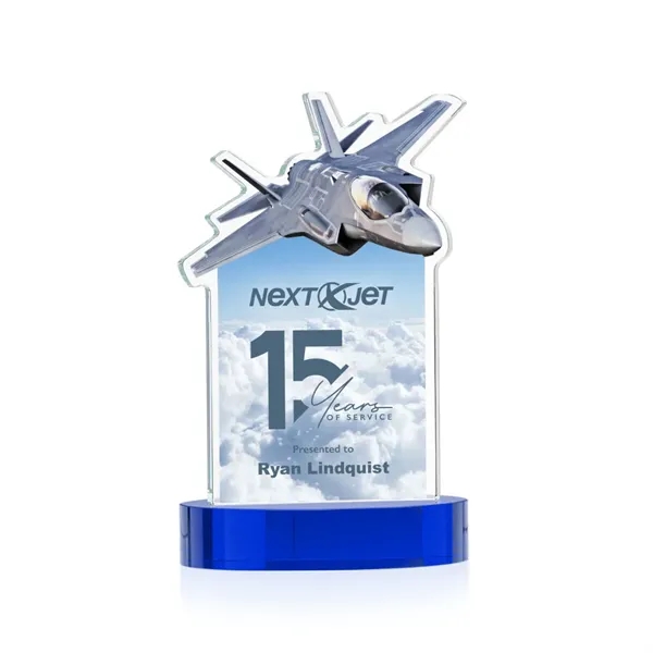 Top Gun VividPrint™ Award on Alberton Base - Blue... from ASI 84592 St Regis Group / St Regis