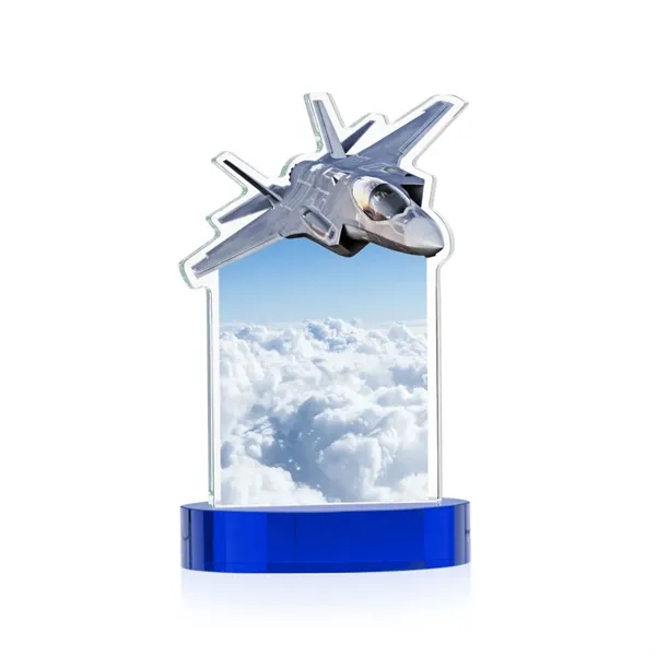 Top Gun VividPrint™ Award on Alberton Base - Blue... from ASI 84592 St Regis Group / St Regis