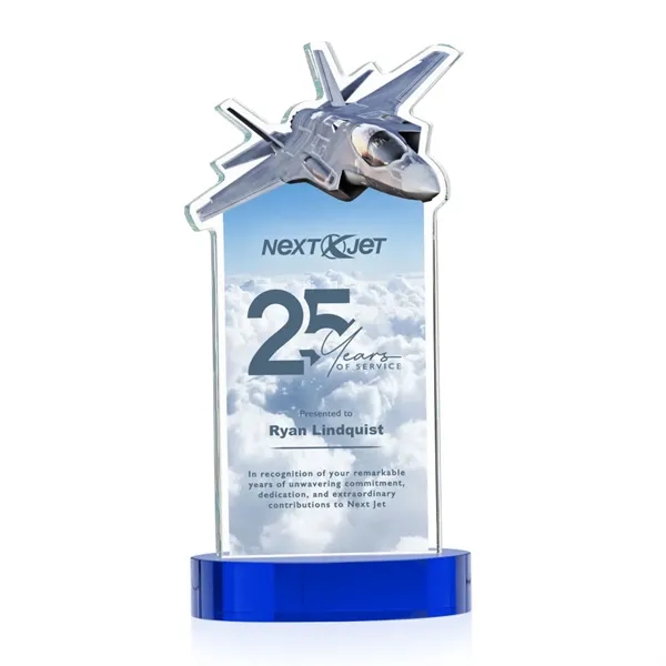 Top Gun VividPrint™ Award on Alberton Base - Blue... from ASI 84592 St Regis Group / St Regis