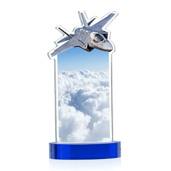 Top Gun VividPrint™ Award on Alberton Base - Blue... from ASI 84592 St Regis Group / St Regis