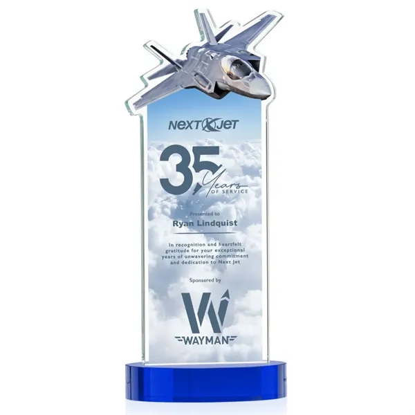 Top Gun VividPrint™ Award on Alberton Base - Blue... from ASI 84592 St Regis Group / St Regis