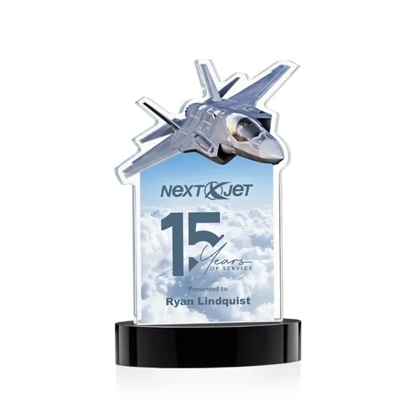 Top Gun VividPrint™ Award on Alberton Base - Black... from ASI 84592 St Regis Group / St Regis