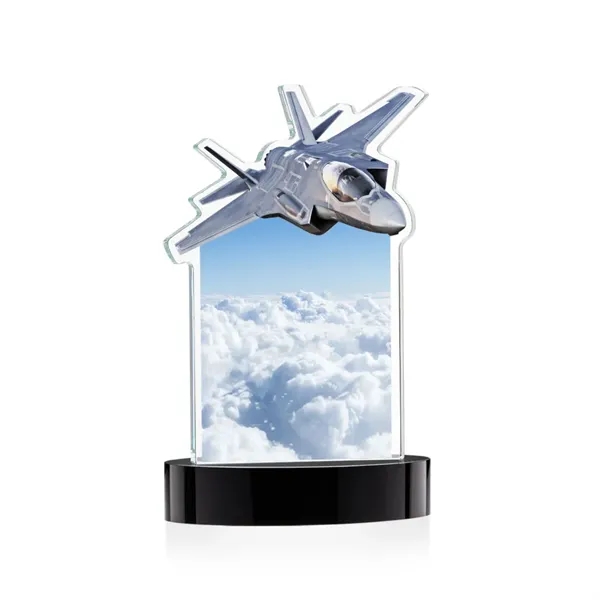 Top Gun VividPrint™ Award on Alberton Base - Black... from ASI 84592 St Regis Group / St Regis