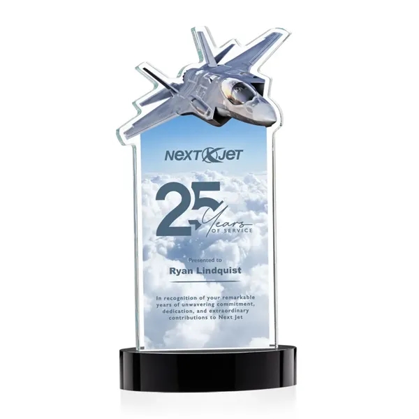 Top Gun VividPrint™ Award on Alberton Base - Black... from ASI 84592 St Regis Group / St Regis