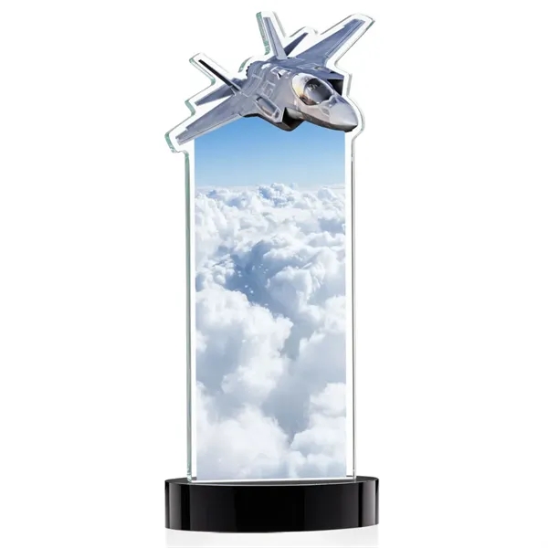 Top Gun VividPrint™ Award on Alberton Base - Black... from ASI 84592 St Regis Group / St Regis