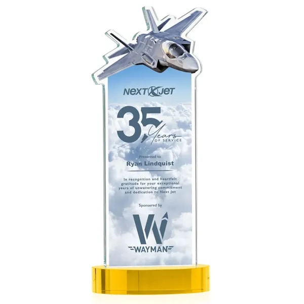 Top Gun VividPrint™ Award on Alberton Base - Gold... from ASI 84592 St Regis Group / St Regis