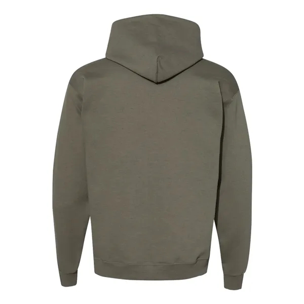 Cotton/polyester fleece pullover hoodie with an extra-large front pouch pocket and... from ASI 84358 S&S Activewear