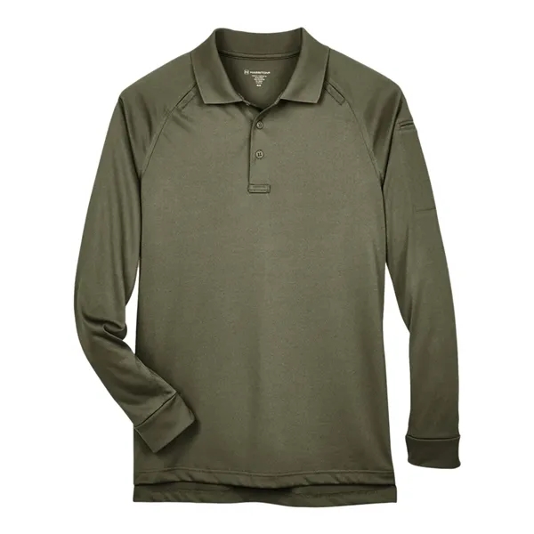 Harriton Advantage Long Sleeve Tactical Polo... from ASI 84358 S&S Activewear