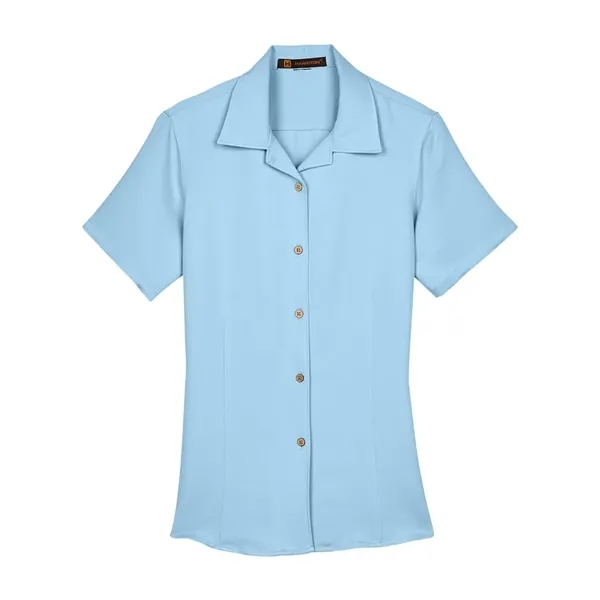 Harriton Women's Bahama Cord Camp Shirt... from ASI 84358 S&S Activewear
