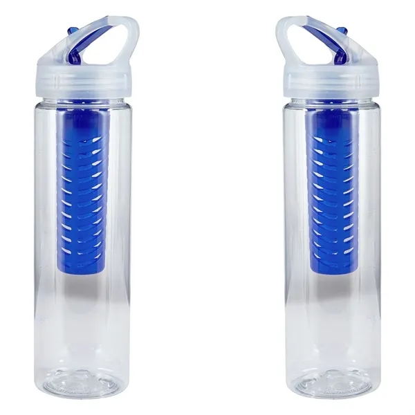Flavor mate sport bottle with fruit infuser, screw-on sip-top lid, and... from ASI 68507 The Magnet Group / Perfect Line