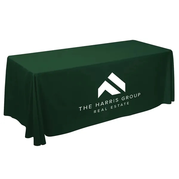 6' table throw made of 100% woven polyester pongee fabric with... from ASI 87188 Showdown Displays