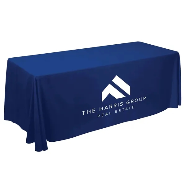 6' table throw made of 100% woven polyester pongee fabric with... from ASI 87188 Showdown Displays