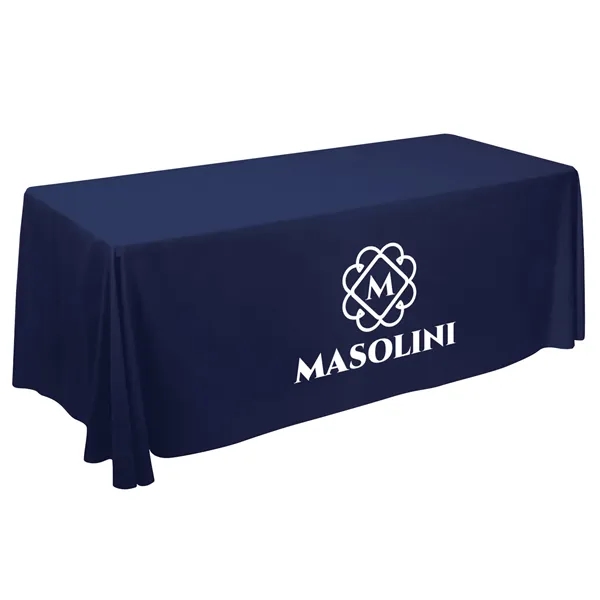 6' table throw made of 100% woven polyester pongee fabric with... from ASI 87188 Showdown Displays