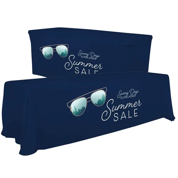 Polyester poplin convertible table throw for 6' and 8' tables.... from ASI 87188 Showdown Displays