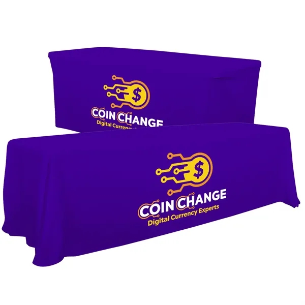 Polyester poplin convertible table throw for 6' and 8' tables.... from ASI 87188 Showdown Displays