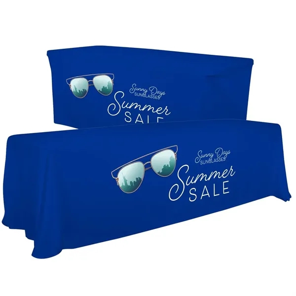 Polyester poplin convertible table throw for 6' and 8' tables.... from ASI 87188 Showdown Displays