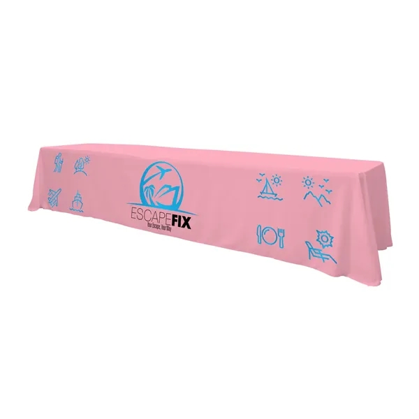 12' standard table throw made of polyester with 4 sides, draped... from ASI 87188 Showdown Displays