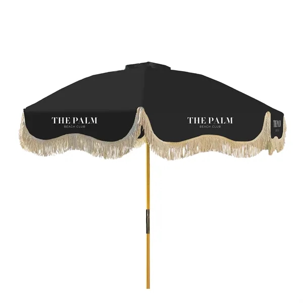 Bring charm to any outdoor event with this fringed market umbrella.... from ASI 87188 Showdown Displays