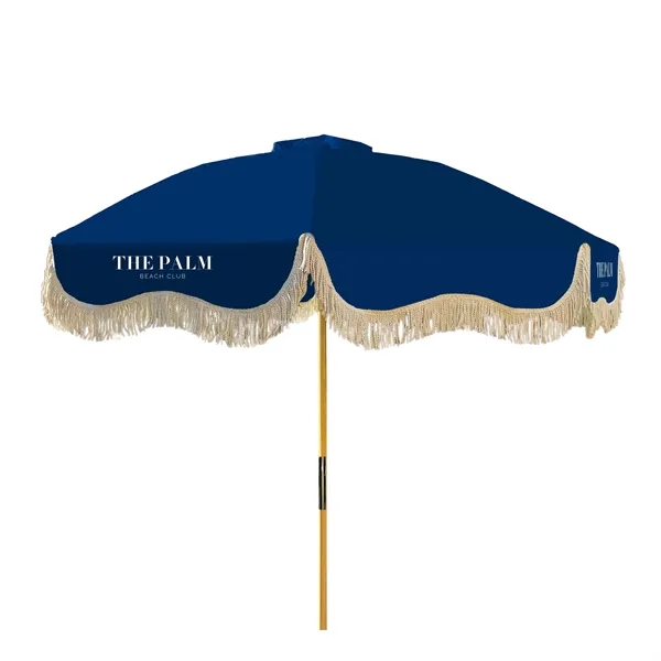 Bring charm to any outdoor event with this fringed market umbrella.... from ASI 87188 Showdown Displays