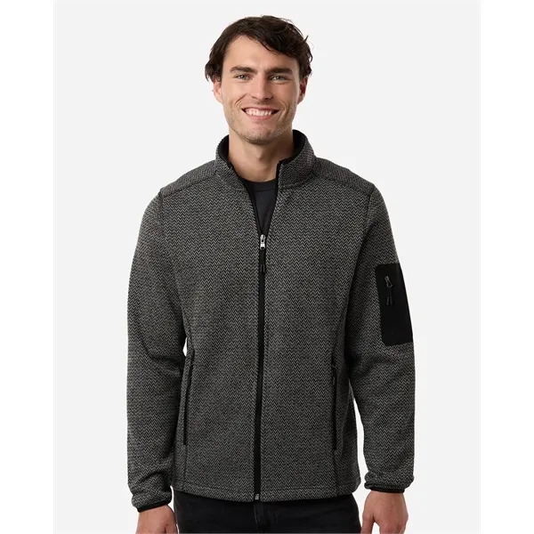 North End Men's Jasper Full-Zip Fleece Jacket... from ASI 84358 S&S Activewear