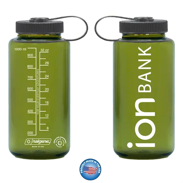 Nalgene Sustain 32 ounce made with 50% recycled material.  Imprint... from ASI 74245 Nordic Co Inc / Nordic Promos