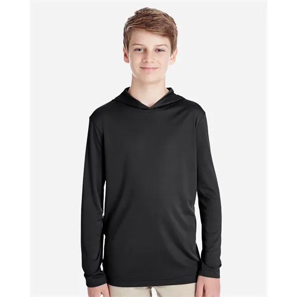 Team 365 Youth Zone Performance Hooded T-Shirt... from ASI 84358 S&S Activewear