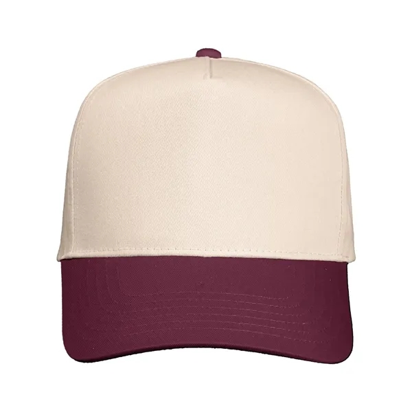 5-panel twill cap. Blank product.... from ASI 84358 S&S Activewear
