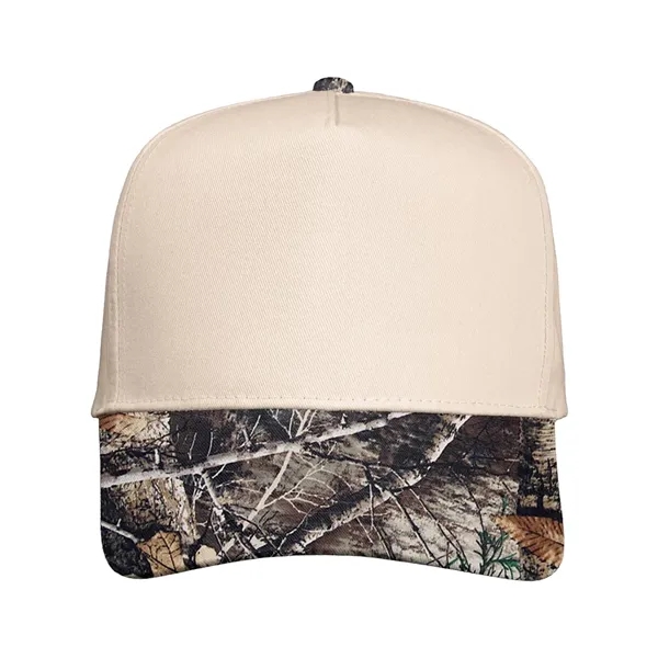 5-panel twill cap. Blank product.... from ASI 84358 S&S Activewear