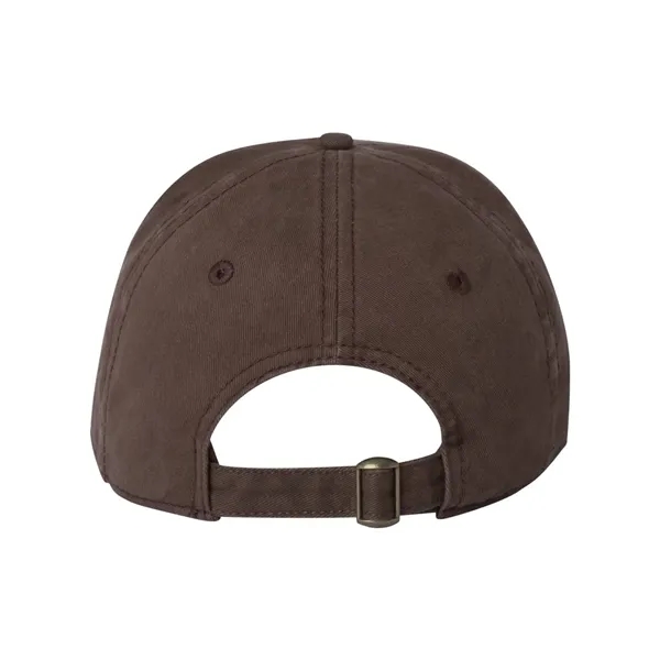 Peach-washed cotton structured cap, 6-panel, mid-profile silhouette. Blank product.... from ASI 84358 S&S Activewear