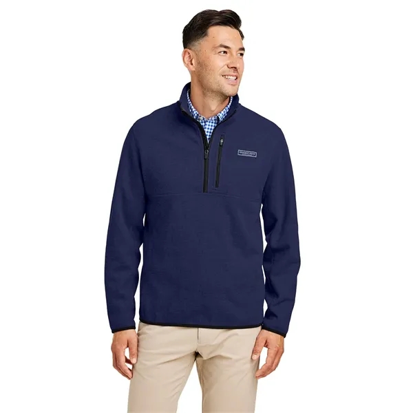 Vineyard Vines Mountain Sweaterfleece Quarter-Zip Pullover... from ASI 84358 S&S Activewear