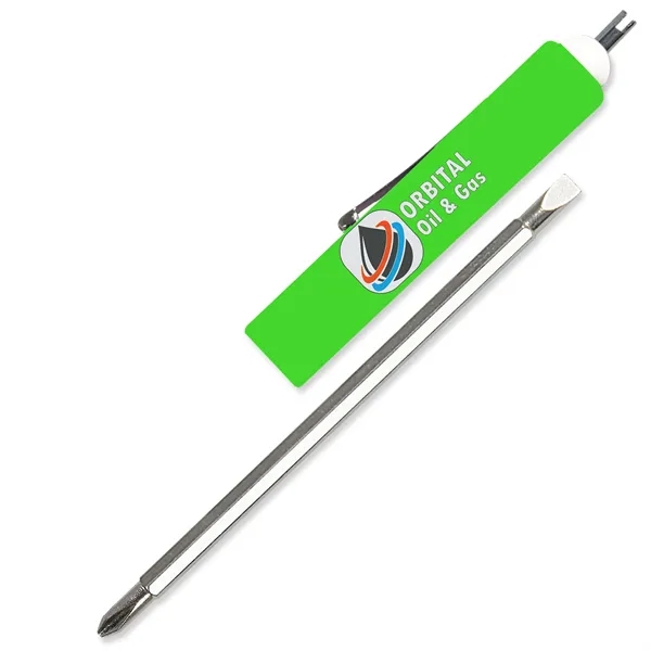 6.68"W x .68" Diameter standard screwdriver with valve stem top that... from ASI 54040 Fey Promo / Mi Line by Fey